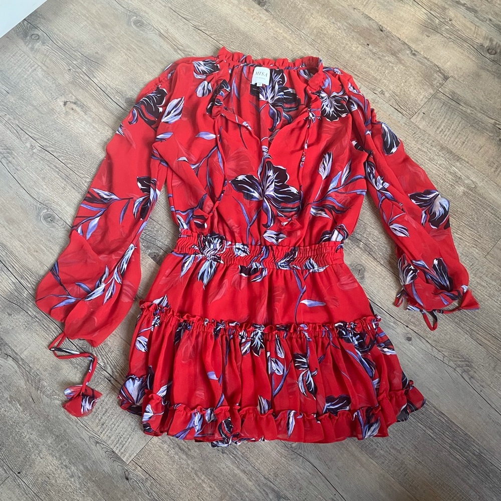 MISA Red Dress
